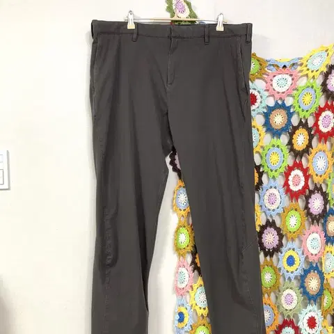 팀버랜드 남성 신축성 코튼팬츠 면바지 38 _ 차콜