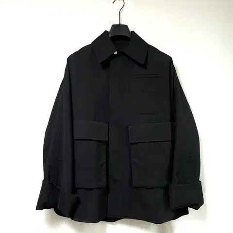 (정품) 솔리드옴므 WOOYOUNMI 우영미 오버사이즈 포켓 턴업 자켓