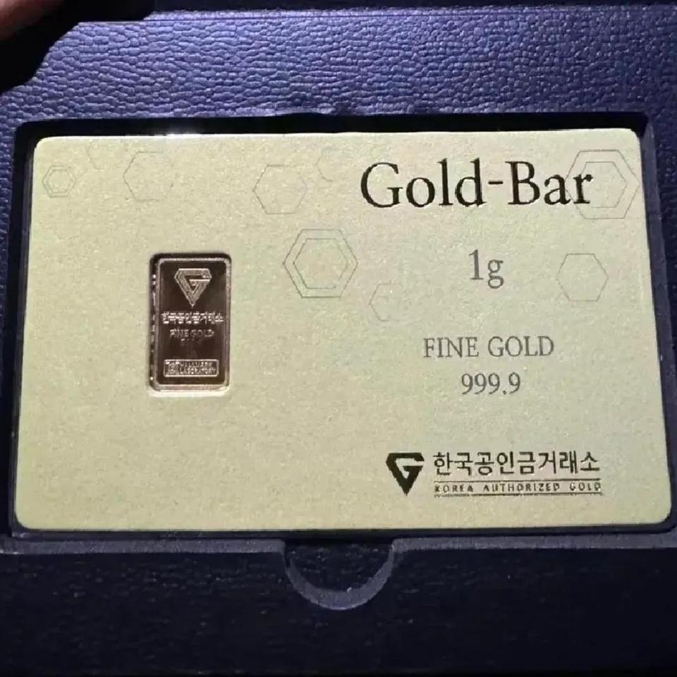 (울산) 한국공인금거래소 1g 골드바 999.9