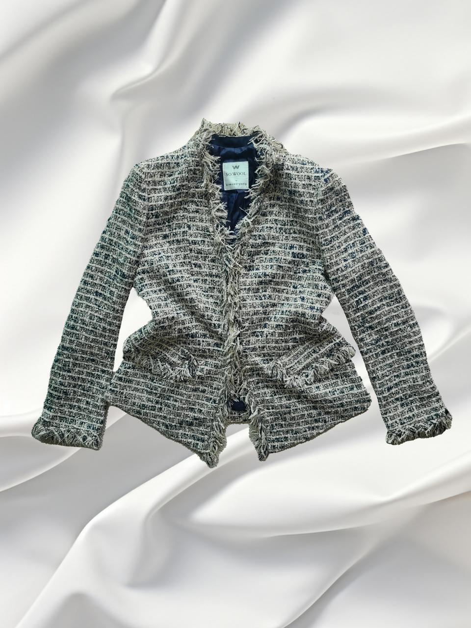 쏘울 SO.WOOL X 김서룡 트위드 자켓 (77)