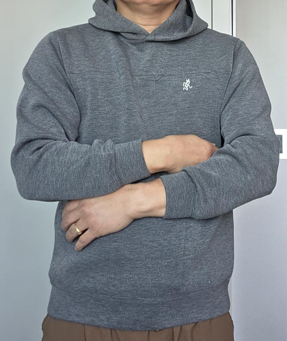 그라미치(GRAMICCI) 후드티 라이트 그레이 (M)