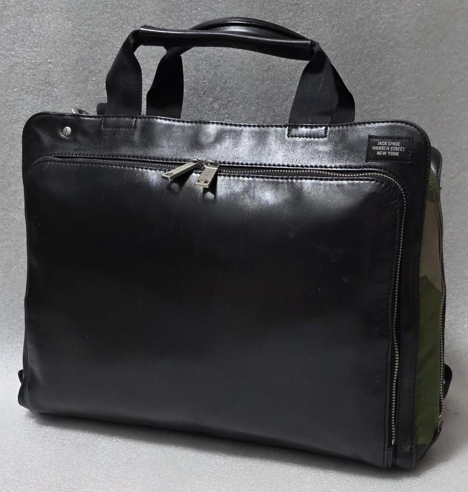 잭 스페이드 Jack Spade 레더 브리프 케이스 크로스백