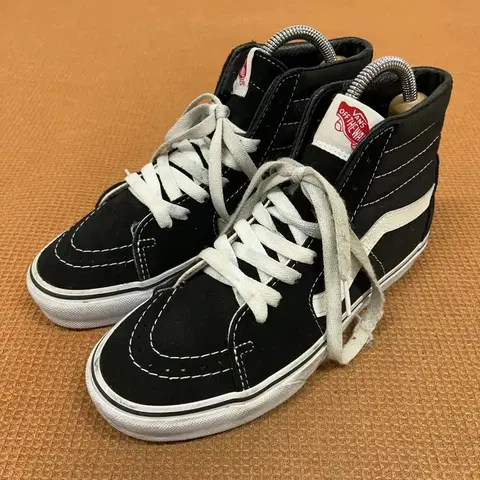 반스 올드스쿨 블랙 하이 스니커즈 여자 신발 235 G08379