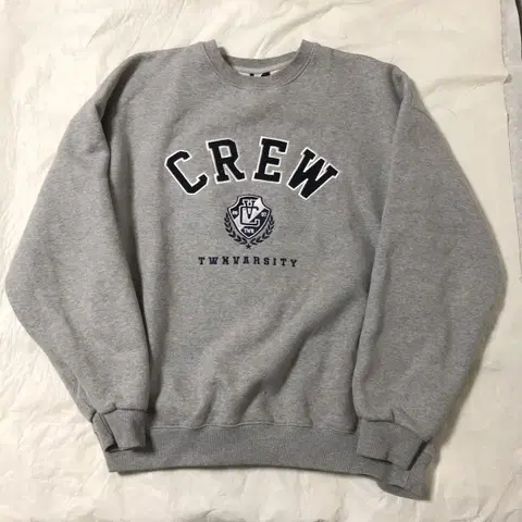 TWN CREW 기모 맨투맨 XL