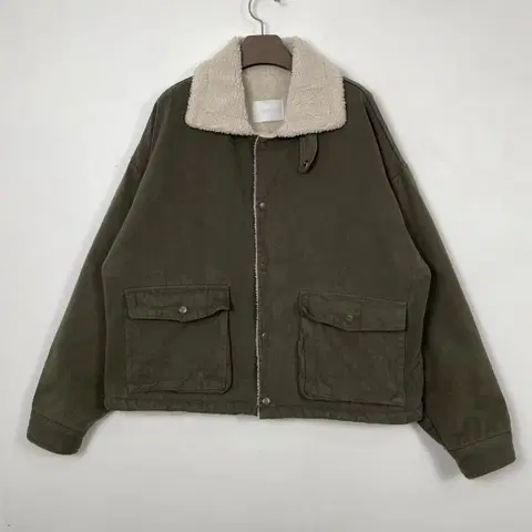 SLOGAN 양털 자켓