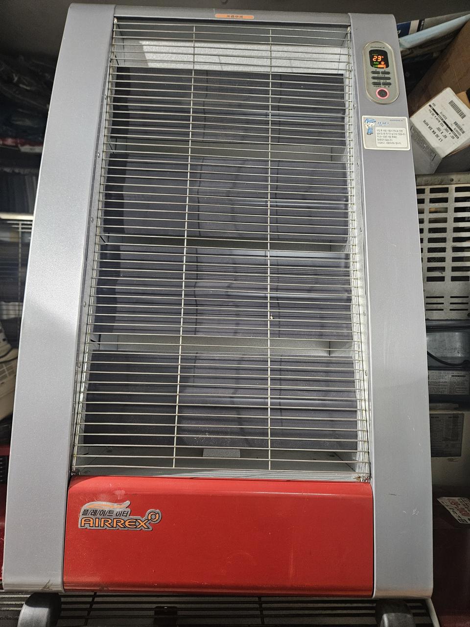 에어렉스 전기온풍기 히터난로 열풍기 대형전기난로 3kw 송풍팬내장