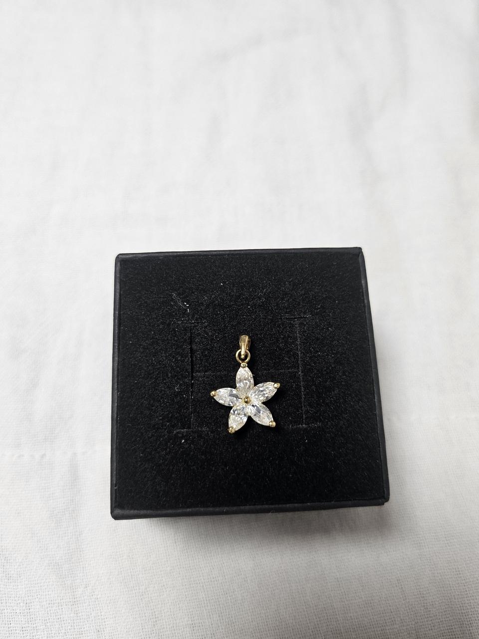 14k벚꽃 펜던트