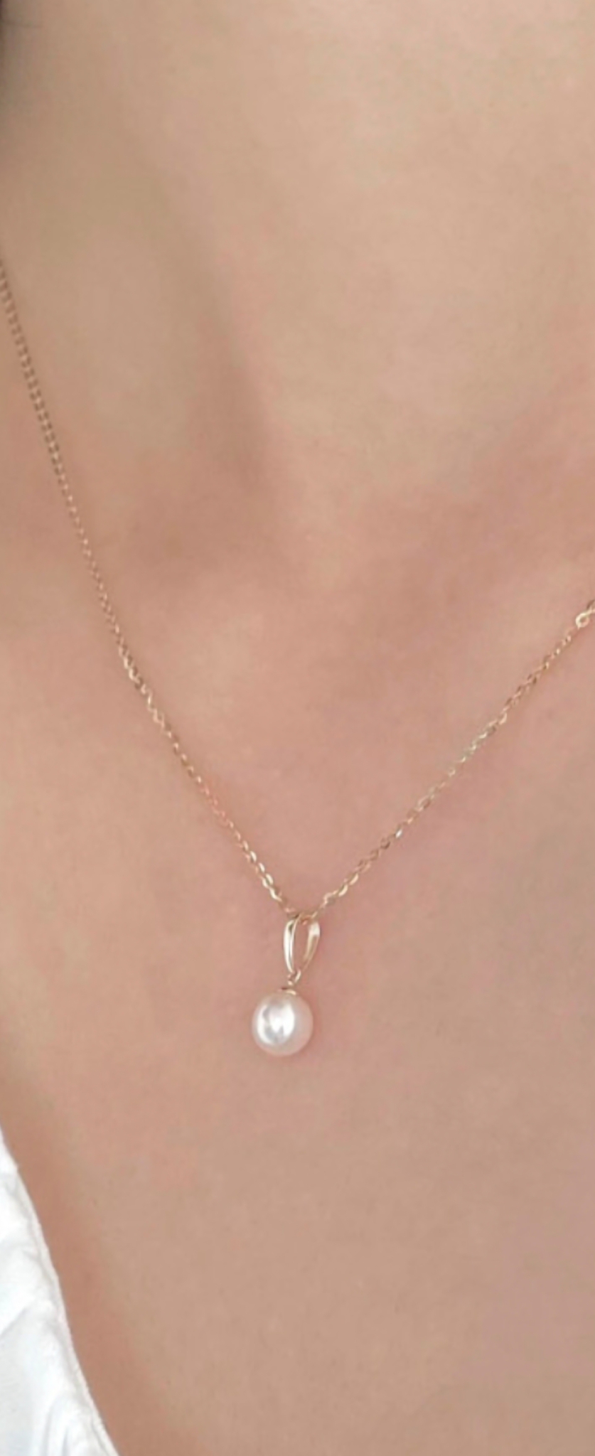 14k진주 펜던트(줄미포함)