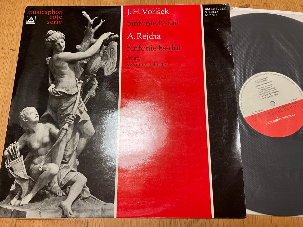 초반LP) 뮤지카폰 J.H. Vorisek A. Rejcha 심포니