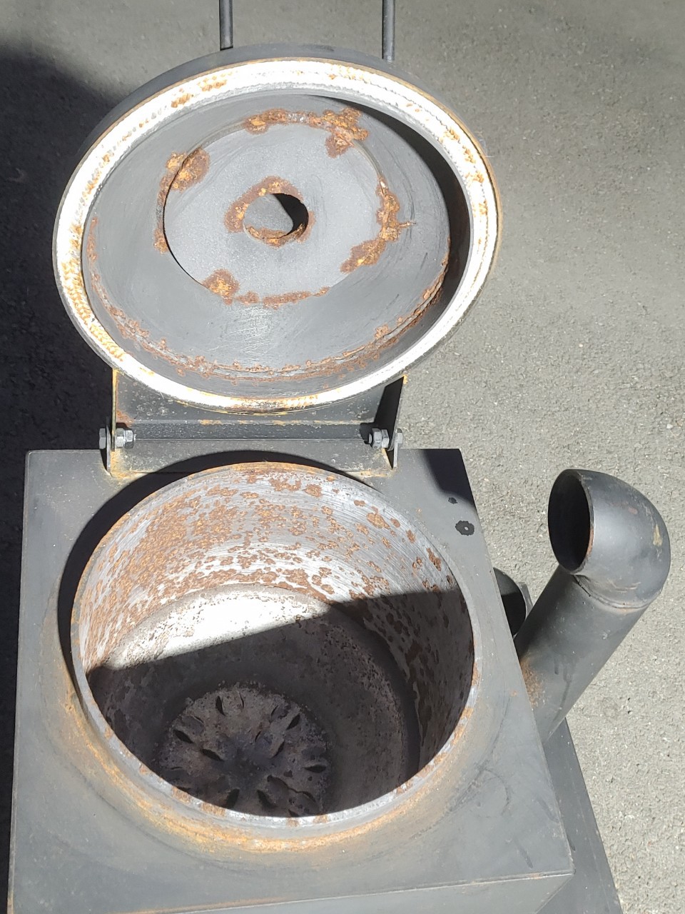 ☆이동식 무쇠 숯불 착화기 활탄기