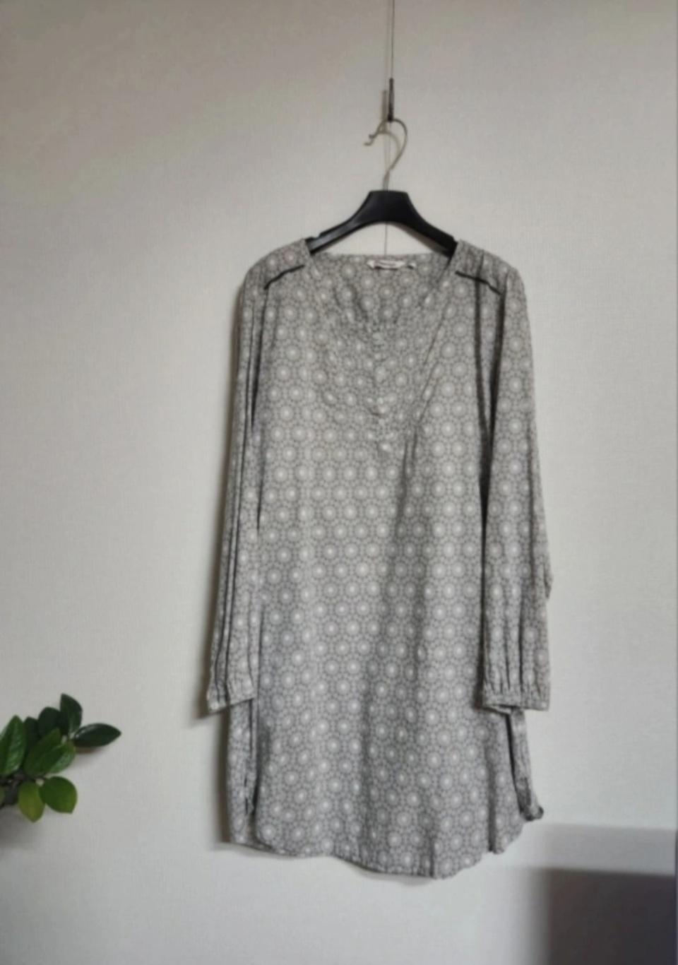 Coquillage 패턴 롱티셔츠(배송비별도)