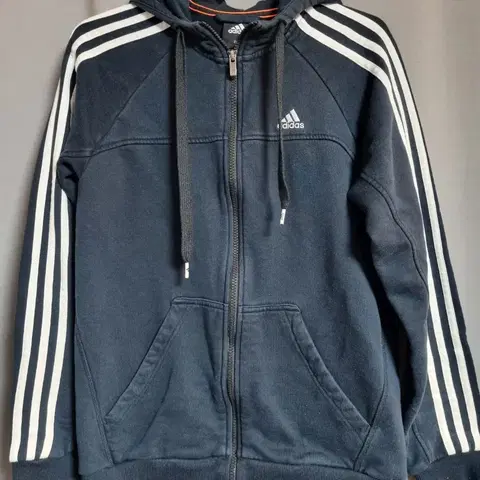 아디다스 삼선 후드 집업 포켓 자켓 점퍼