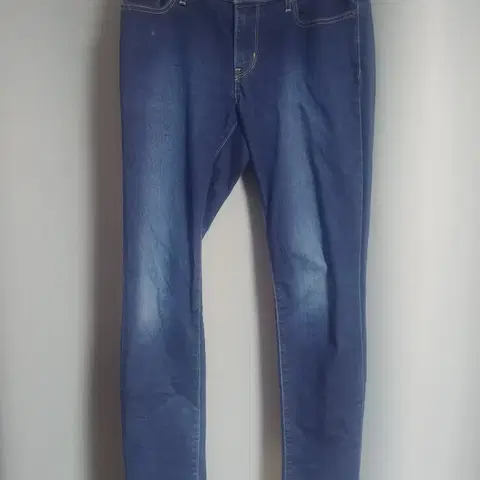 리바이스 711 진청 스판 스키니 데님 청바지