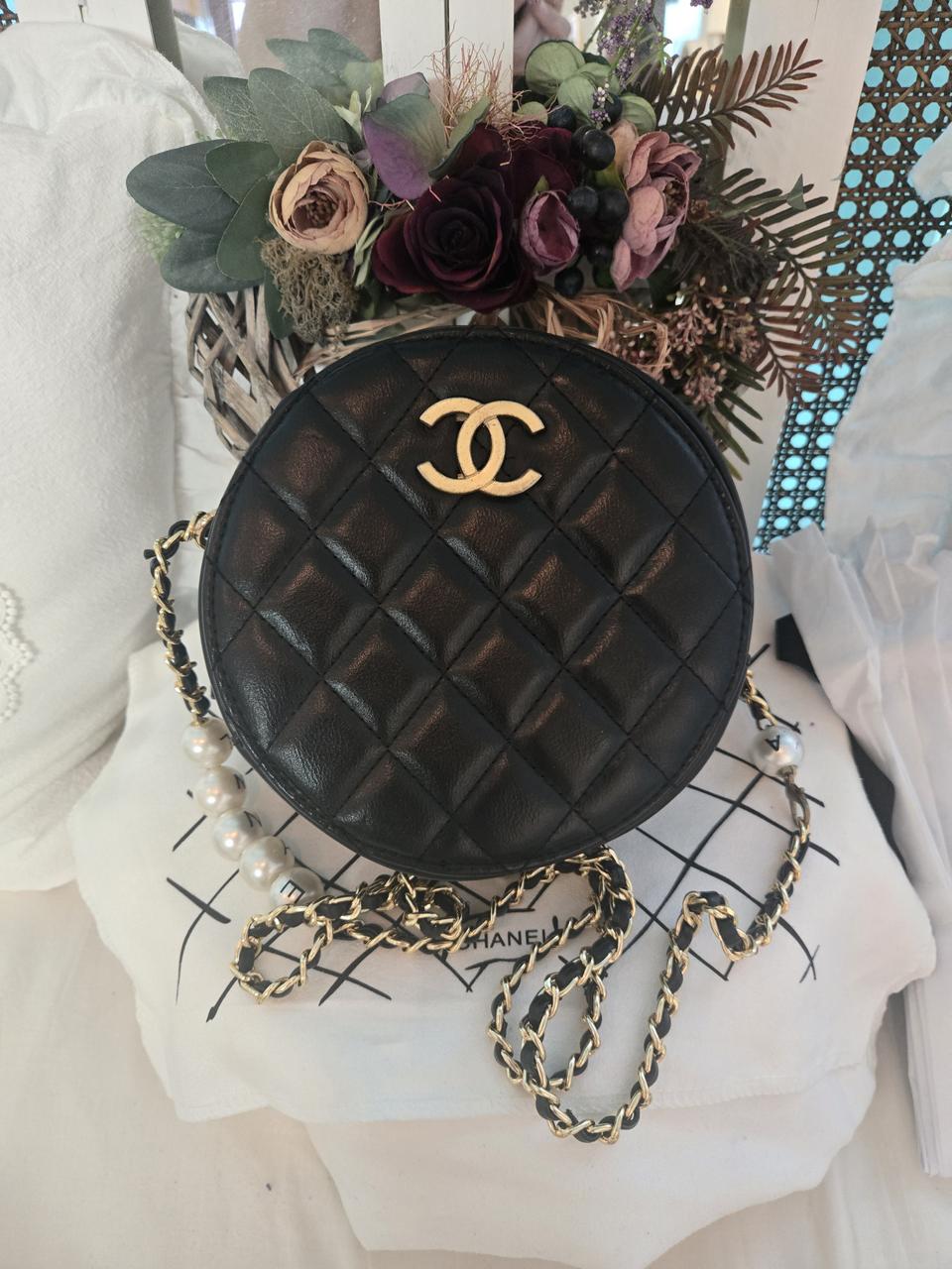 샤넬 탬버린 진주체인백 9만