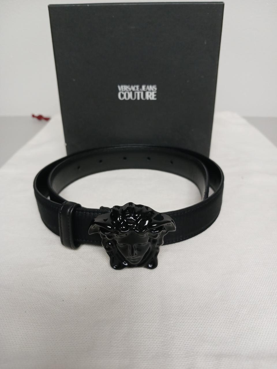 베르사체 진 블랙 메두사 여성벨트 정품입니다