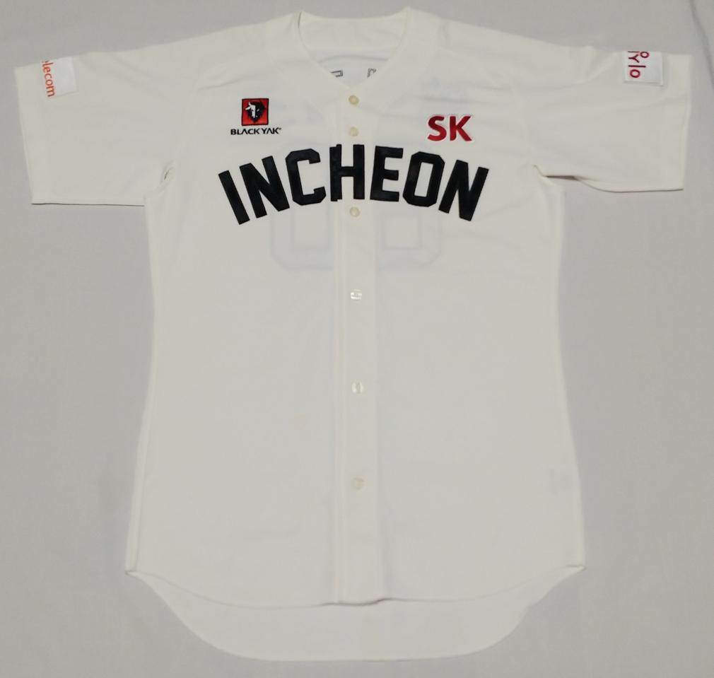 SK 와이번스 인천군 조 알바레즈 실착 유니폼 팝니다