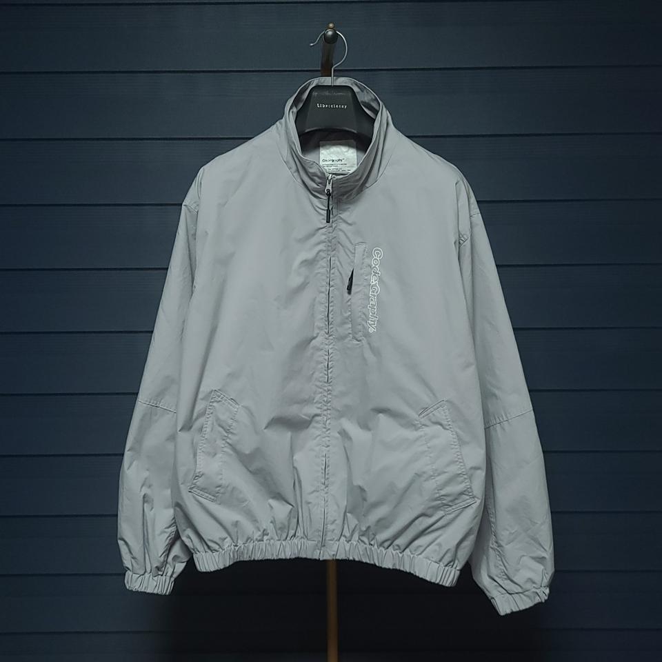 L ) 코드그라피 오버핏 바람막이