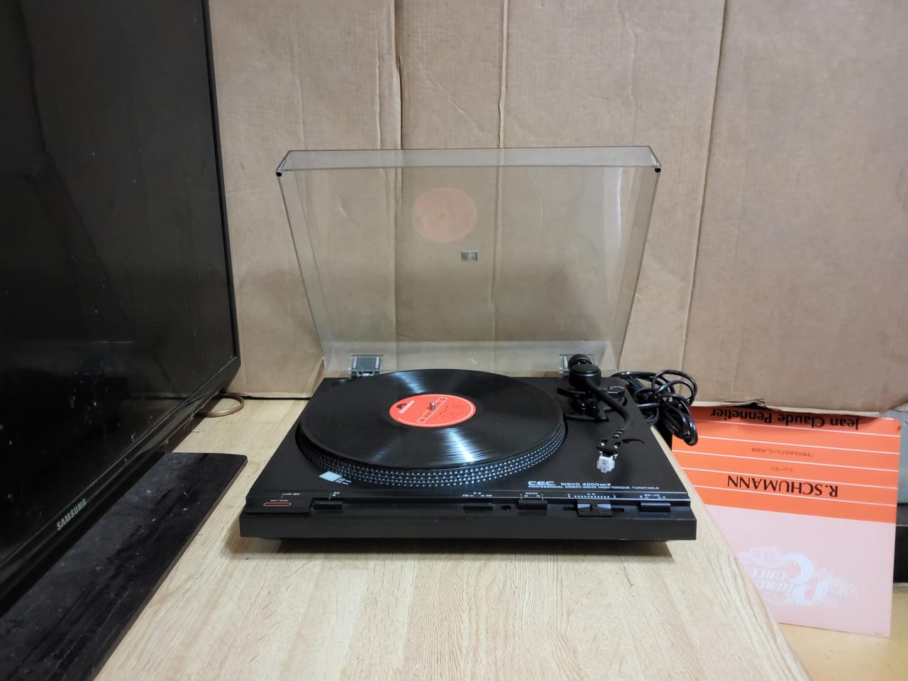 CHUO DENKI LP 턴테이블 DISCO 4000 MK II (오디오