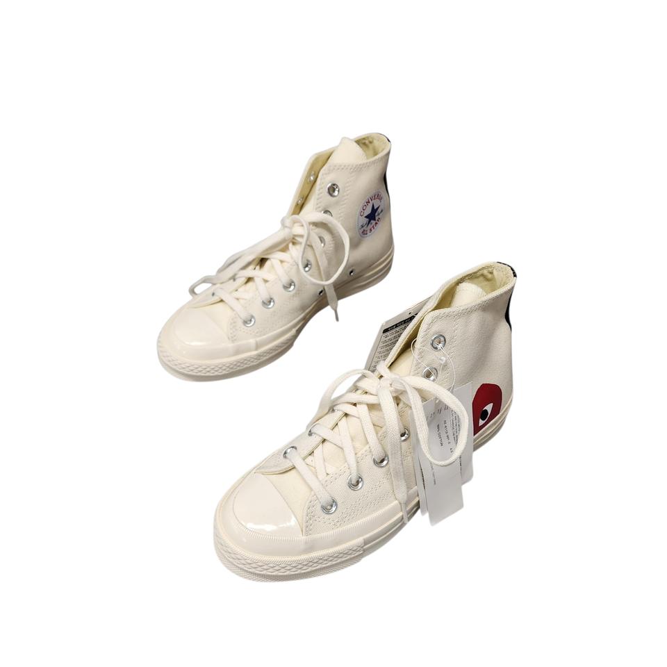 [235] 꼼데가르송 X 컨버스 척 70 하이 밀크