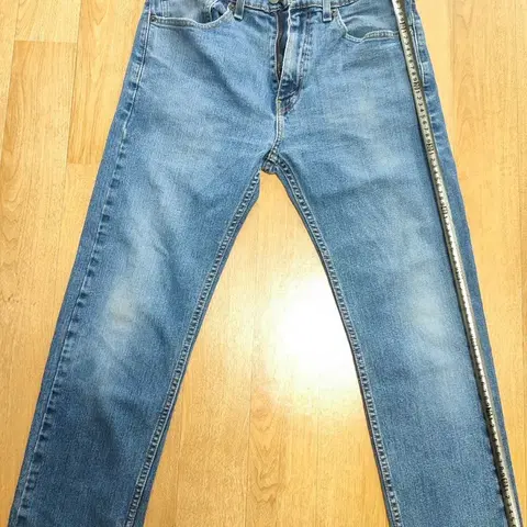 리바이스 505 32x25 짧은 기장