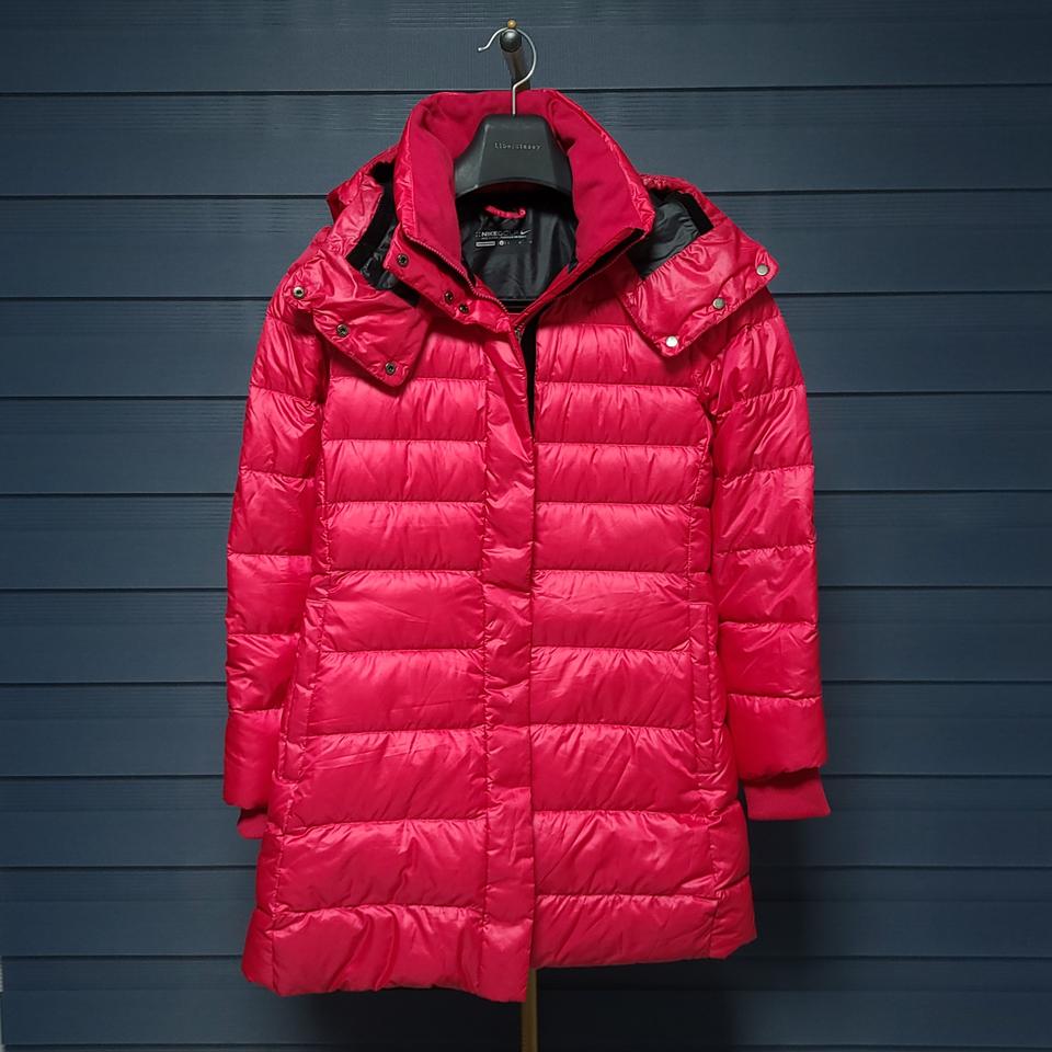 L ) 나이키 골프 여성 거위털 롱패딩 핑크