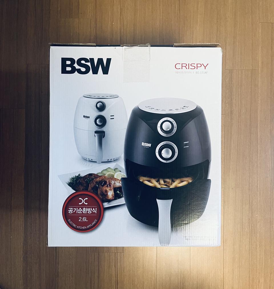 BSW 에어프라이어 (새상품)