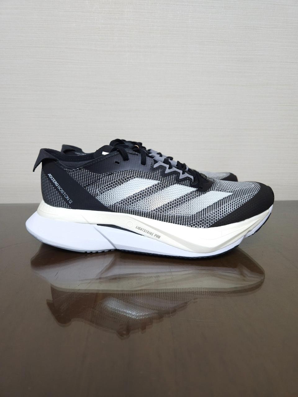 아디다스 W 아디제로 보스톤 보스턴 러닝화 블랙화이트