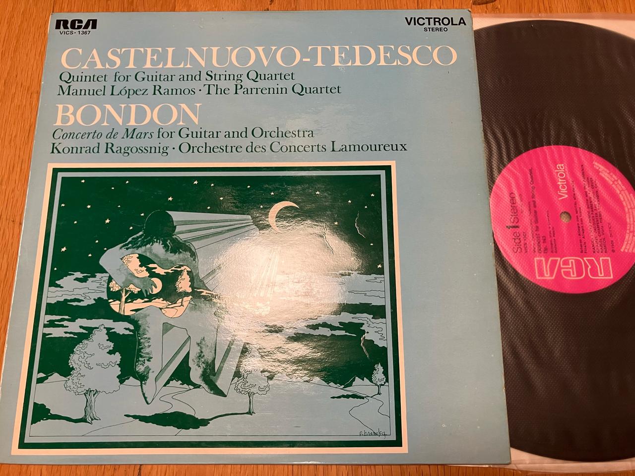 초반LP) 기타와 현악4중주를 위한 5중주 외 RCA