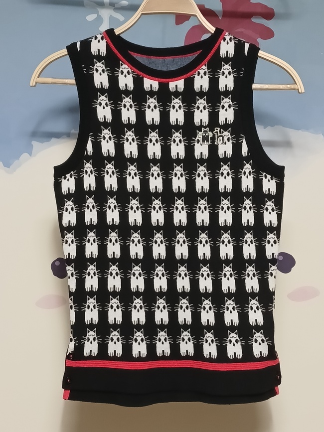 (85) 헤지스 X 피터젠슨 니트 조끼