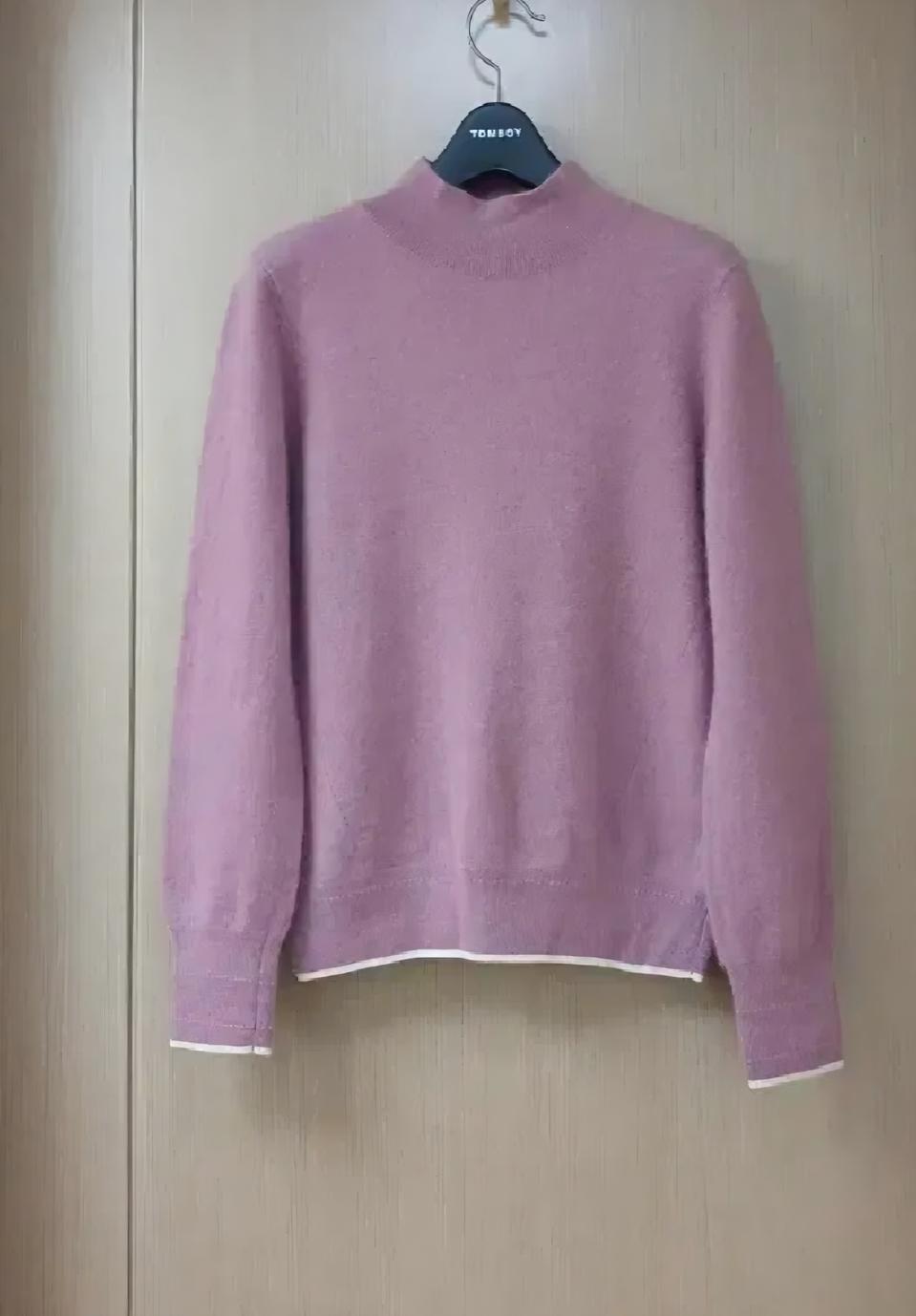 실착1회.라씨앤토 캐시미어100니트 55사이즈