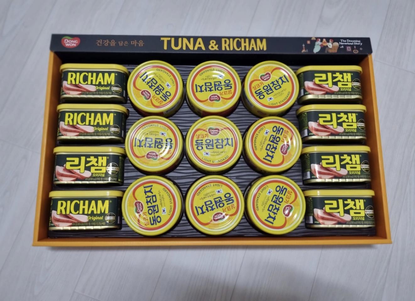 동원 참치&리챔 선물세트 102호