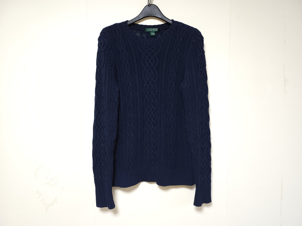 RALPHLAUREN 랄프로렌  패턴 니트 여성 S 네이비