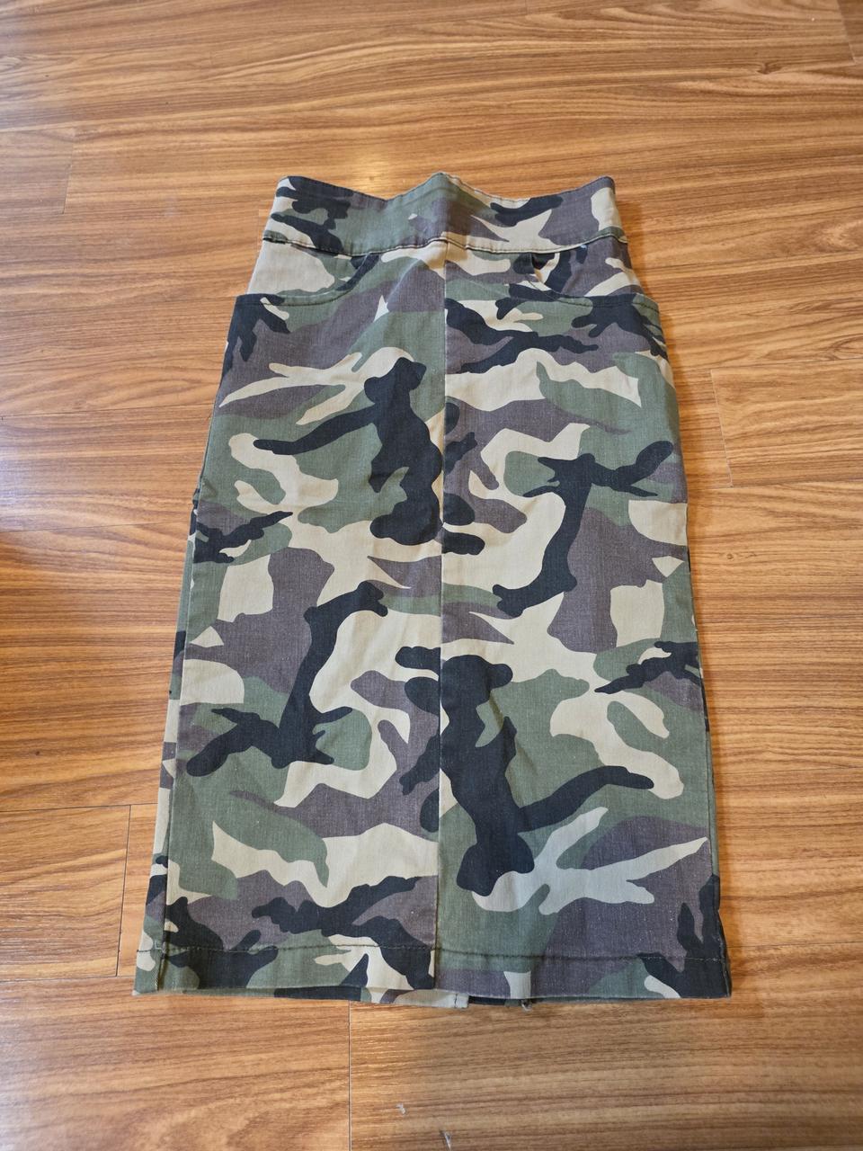 밀리터리스커트