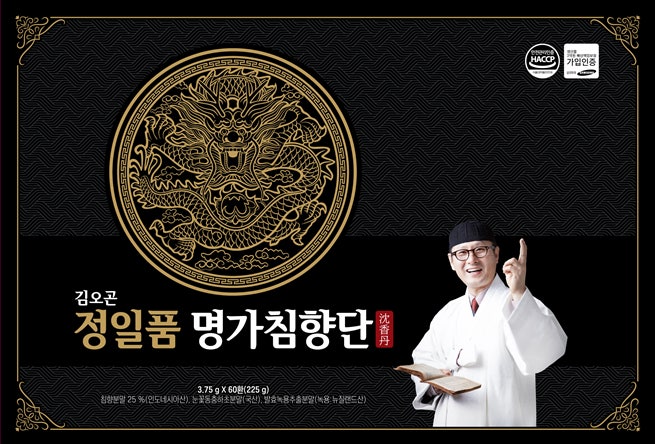 신상품 김오곤 정 일품 명가 침향단 3박스 묶음배송