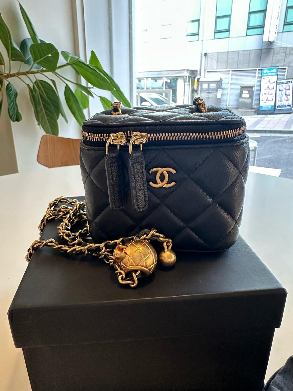 체인 미니 베니티백