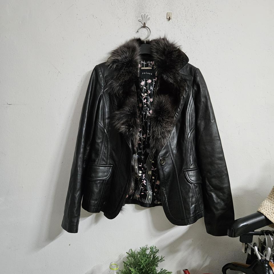 양가죽폭스자켓