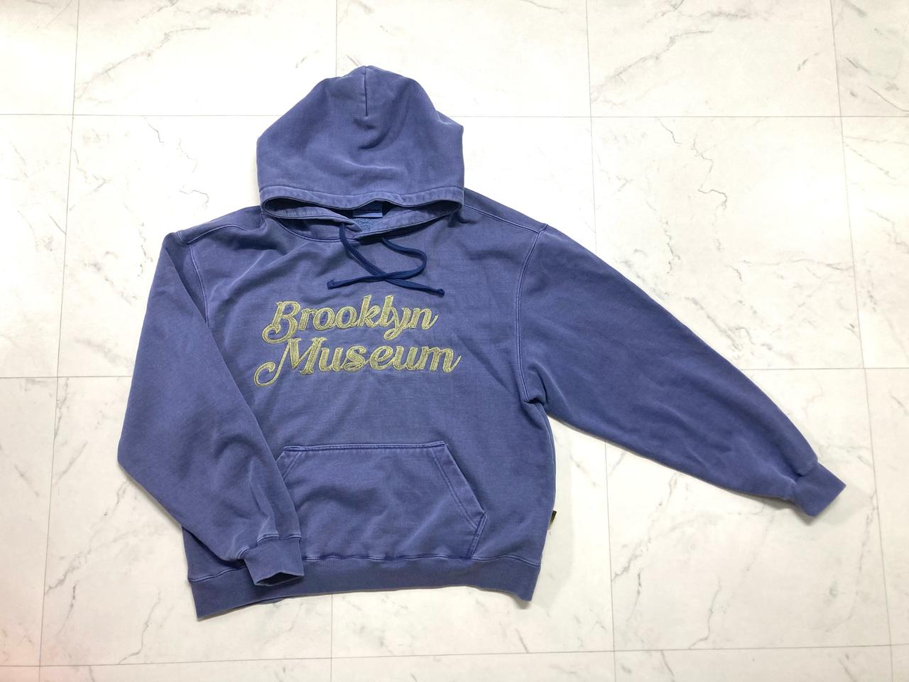 브루클린 뮤지엄 피그먼트 오버핏 후드티 105-110