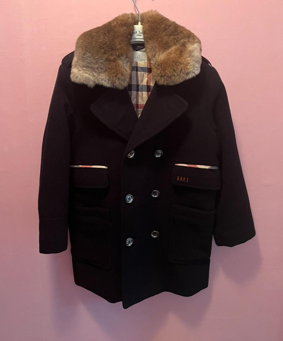 닥스 키즈 퍼 코트 130호