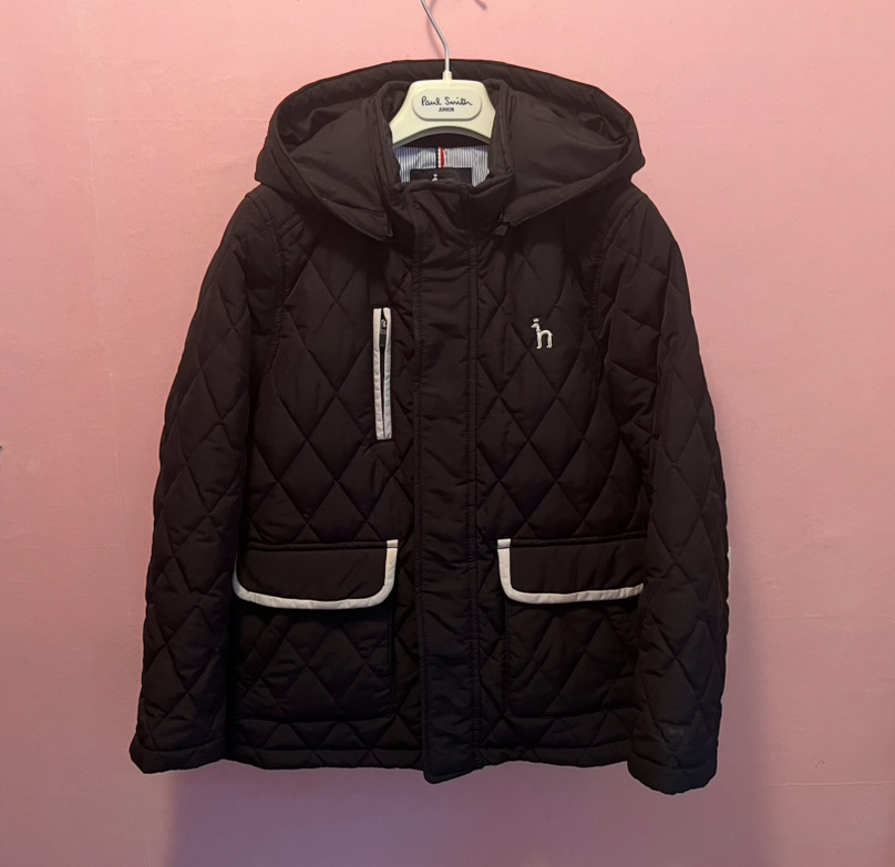 헤지스 키즈 퀼팅 점퍼 130호