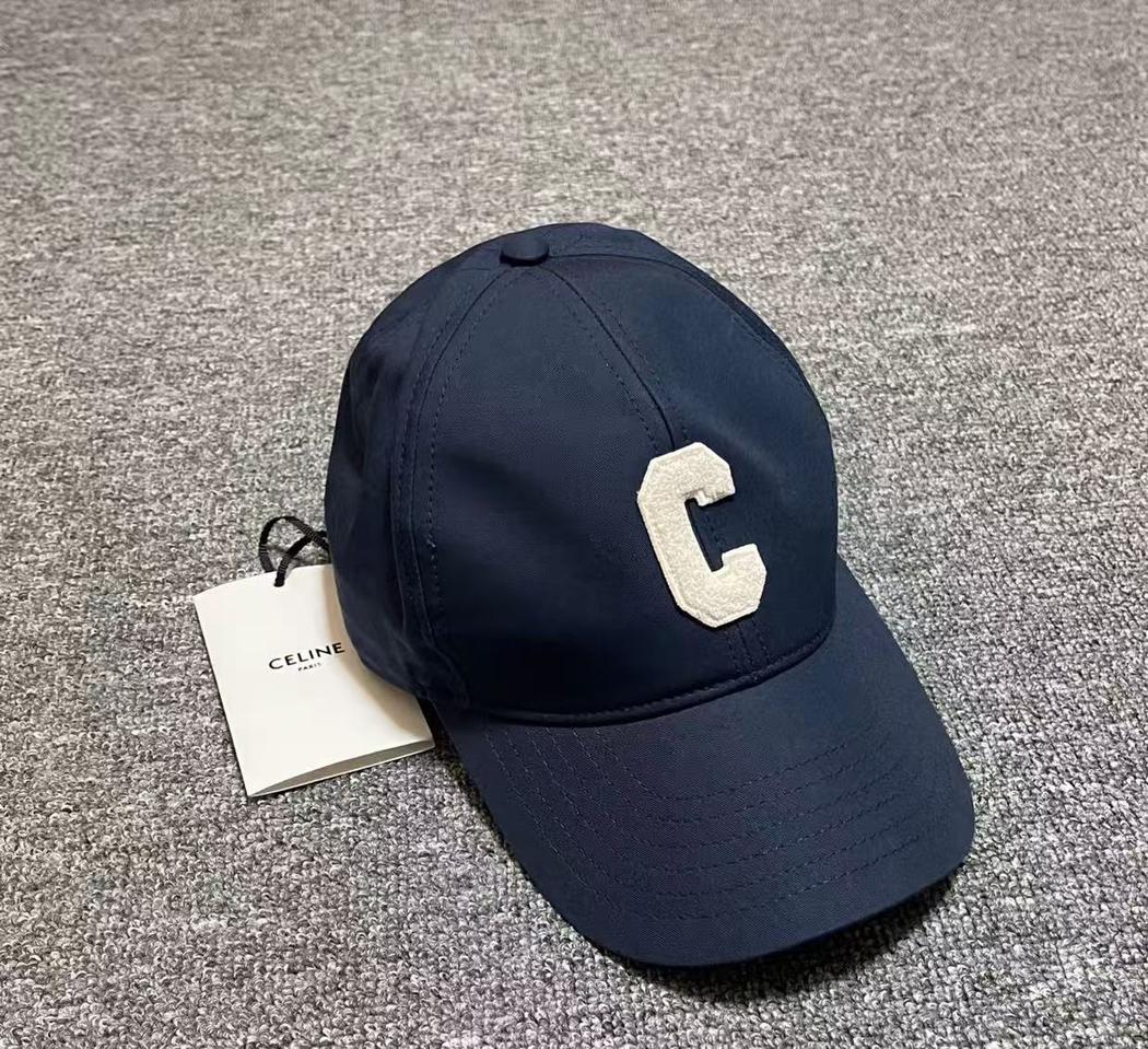 셀린느모자 C 아플리케 볼캡