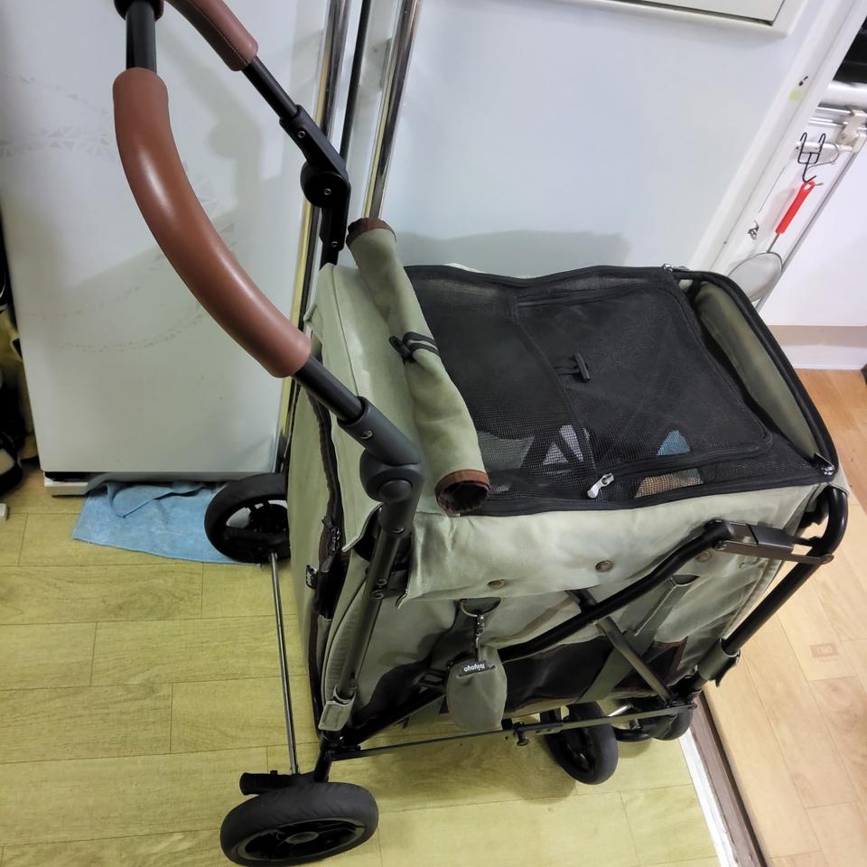 이비야야 저상형 강아지 애견 반려견  유모차 웨건 개모차