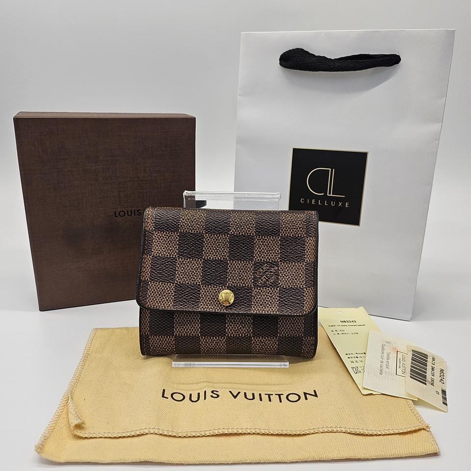 정품 루이비통 다미에 여성 반지갑