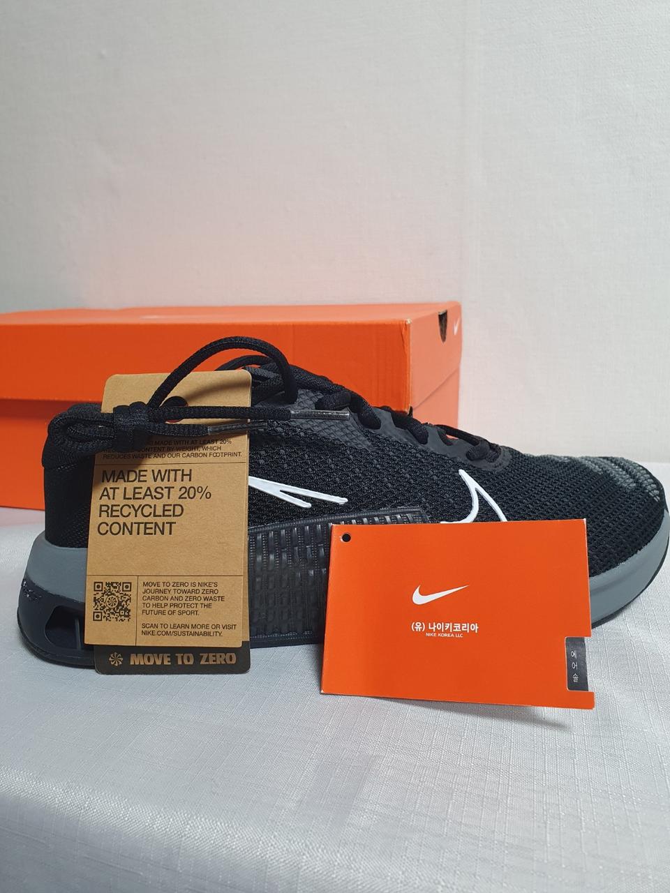 미사용 새상품 245mm 나이키 메트콘9 스모크그레이