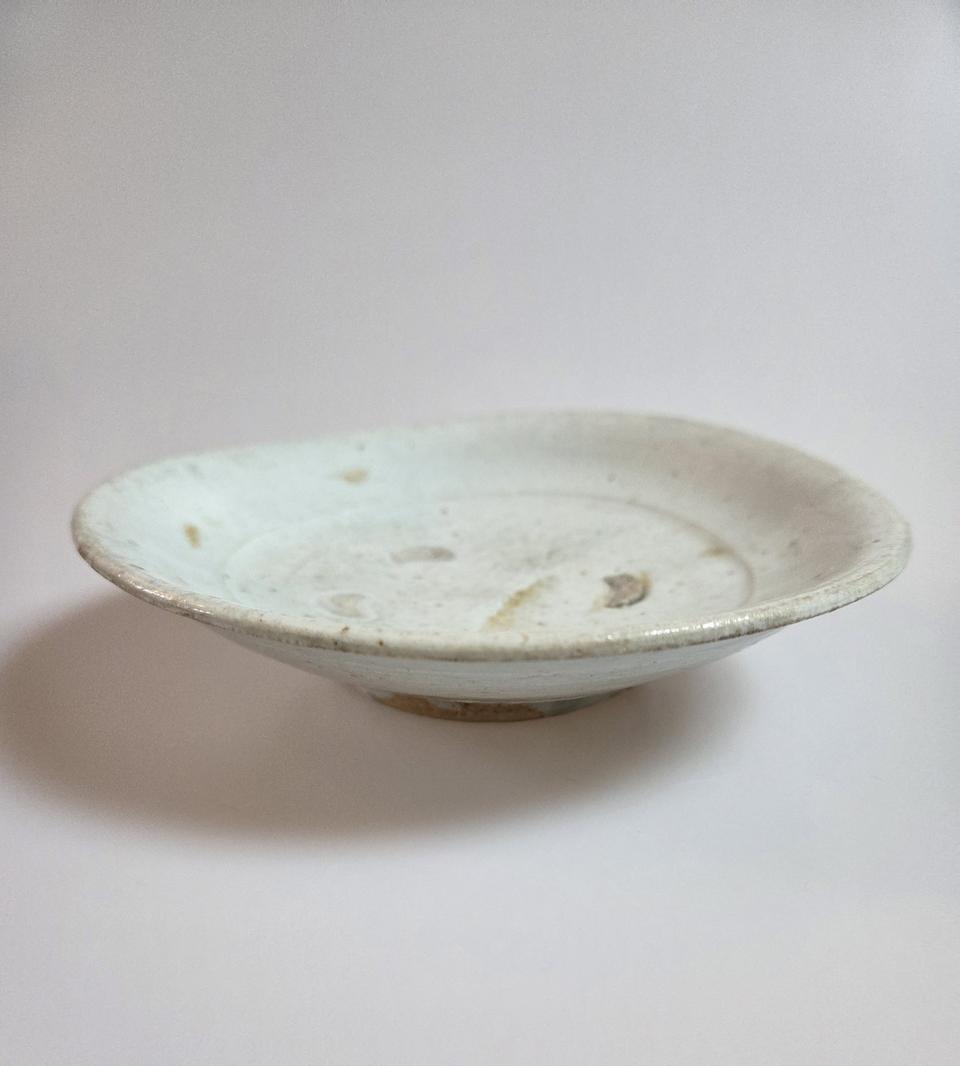 고도자기 조선시대 15세기 조선백자접시