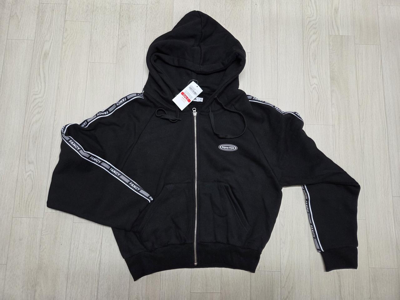 새상품 여성 팬시클럽 기모 후드집업점퍼