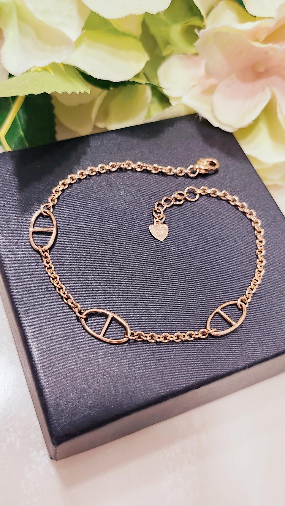 @정리가@ 18k 심플 트렌디 팔찌