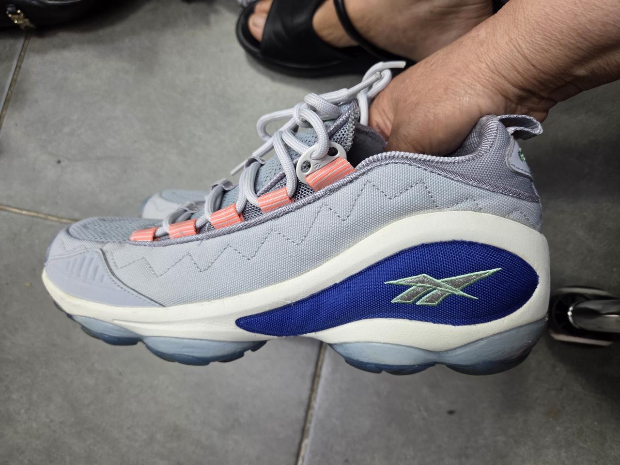 리복 그레이/블루 운동화 280