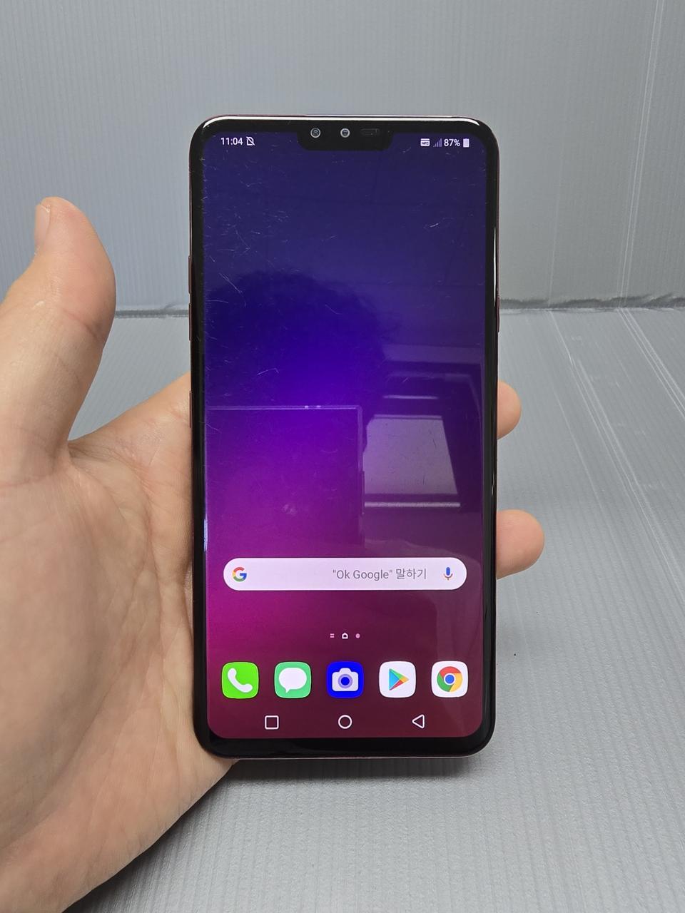 LG V40 128기가 레드 *무잔상뒤판파손~/#0037