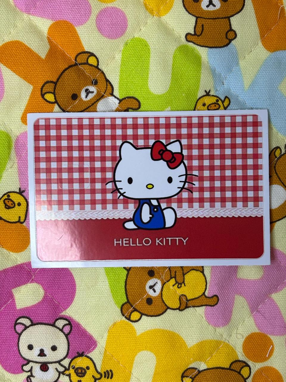 헬로키티 카드스티커 [새상품]