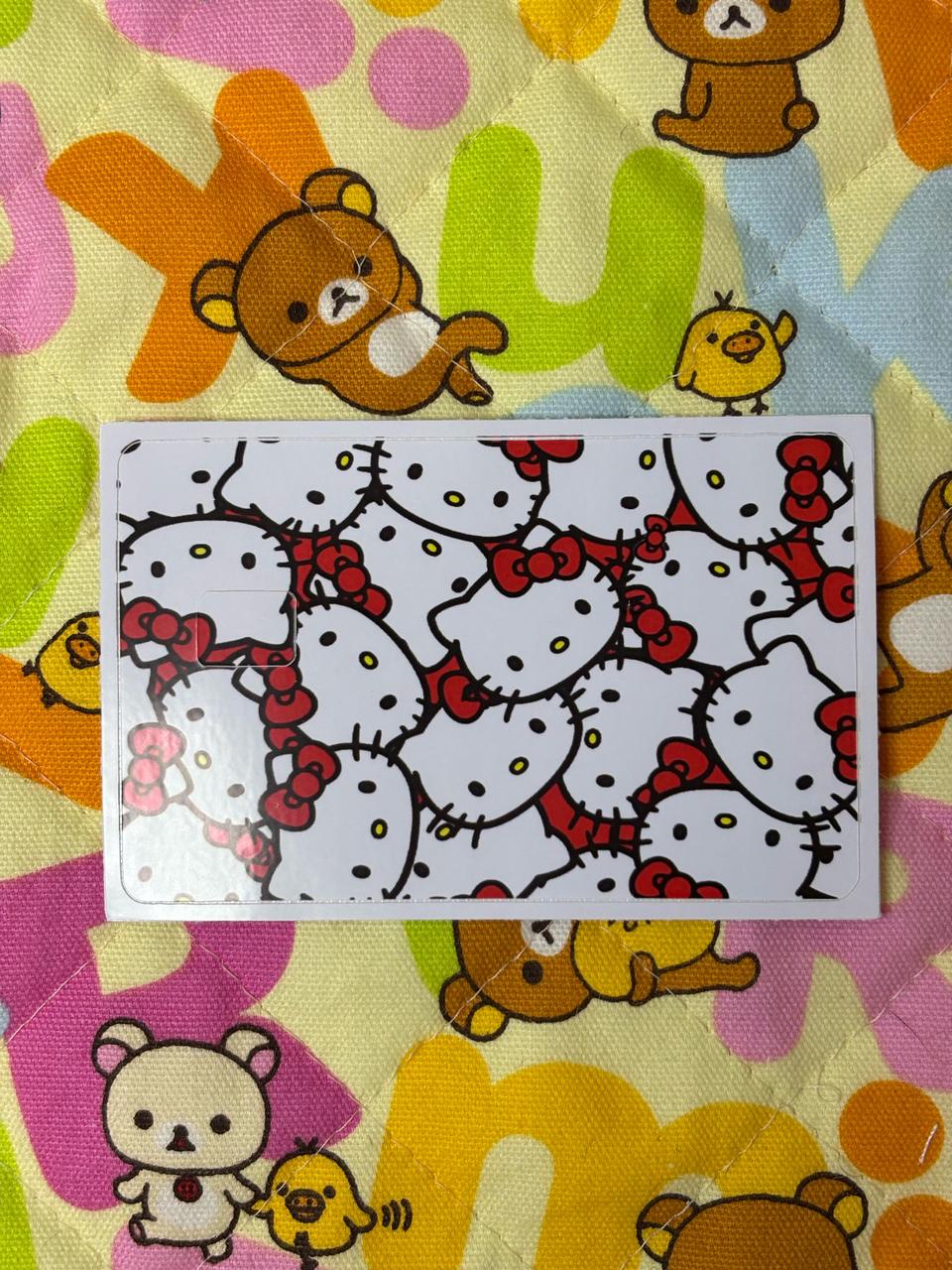 헬로키티 카드스티커 [새상품]